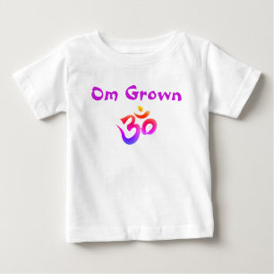 Om Grown Lila Baby T-Shirt