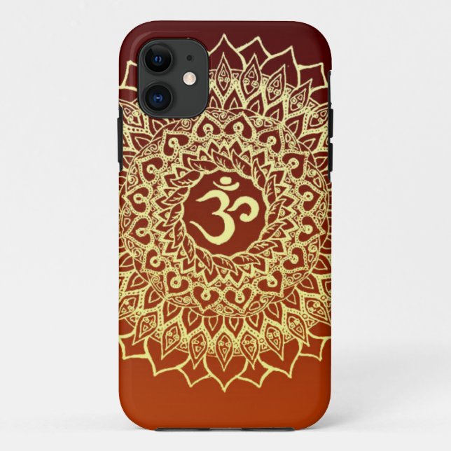 OM-HINDU-SYMBOL Case-Mate iPhone HÜLLE (Rückseite)