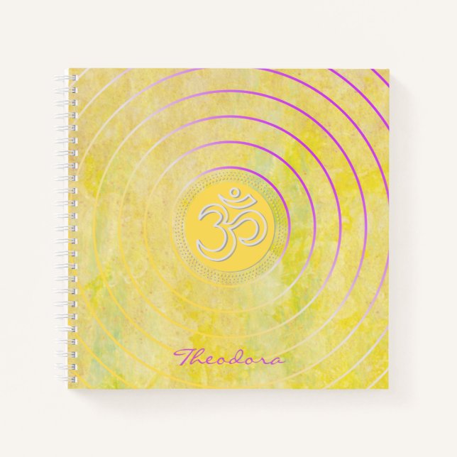 Om "Imperial Yellow" Notizbuch (Vorderseite)