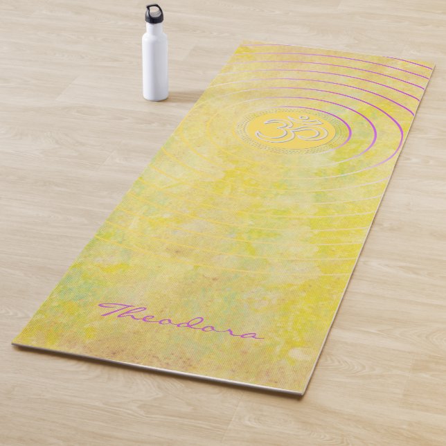 Om "Imperial Yellow" Yogamatte (Beispiel)