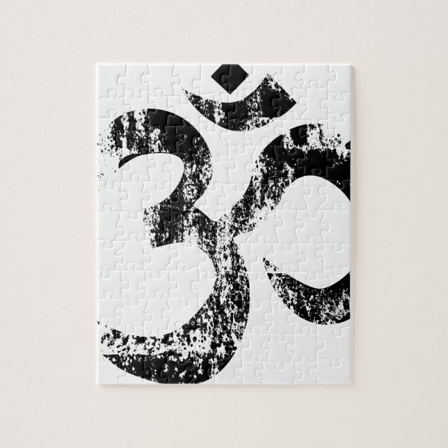 Om Kautschuk SDtamp Puzzle (Vertikal)