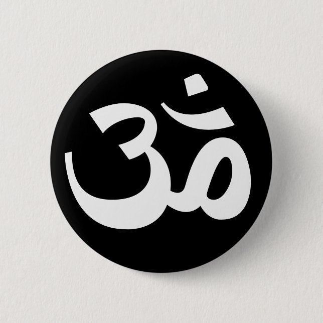 OM-Knopf Button (Vorderseite)