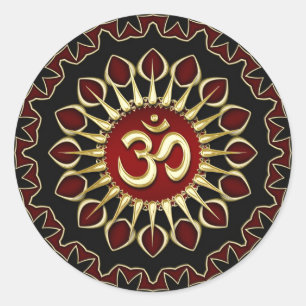 OM Light Course Energy Spiritual Healing Sticker