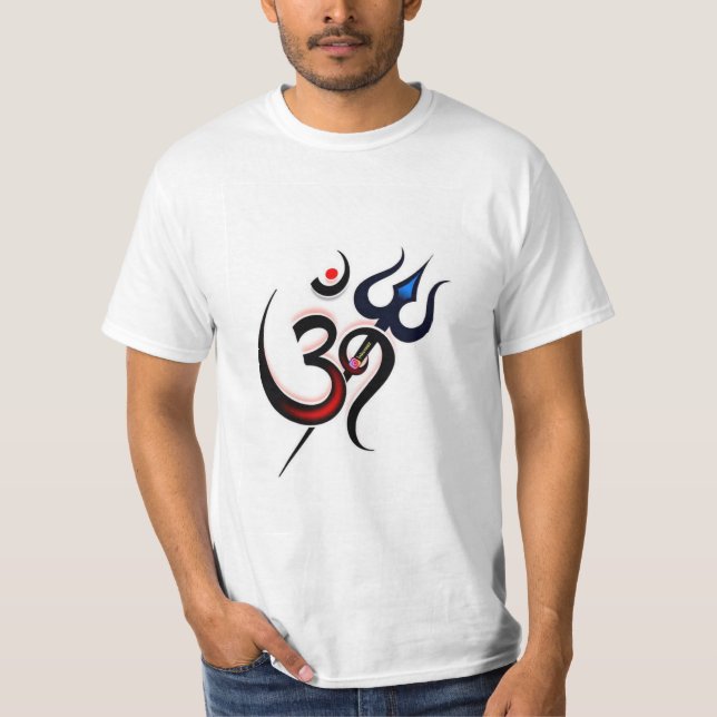 Om Lord Sacred Symbol T - Shirt""Göttliches Om Lor T-Shirt (Vorderseite)