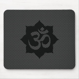 OM-Lotos-Spiritualität-Yoga in der Mousepad