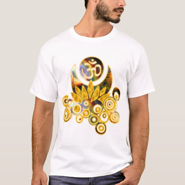 Om Lotus T-Shirt (Vorderseite)