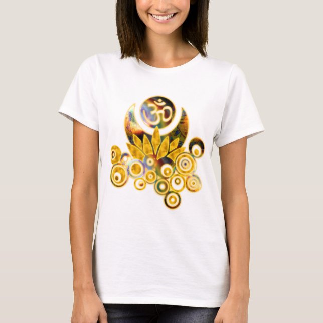 OM Lotus T-Shirt (Vorderseite)