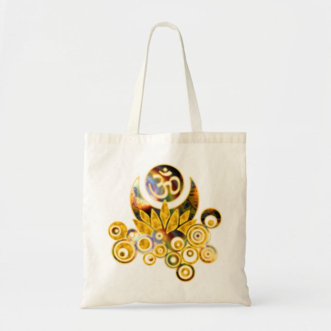 Om Lotus Tragetasche (Vorne)