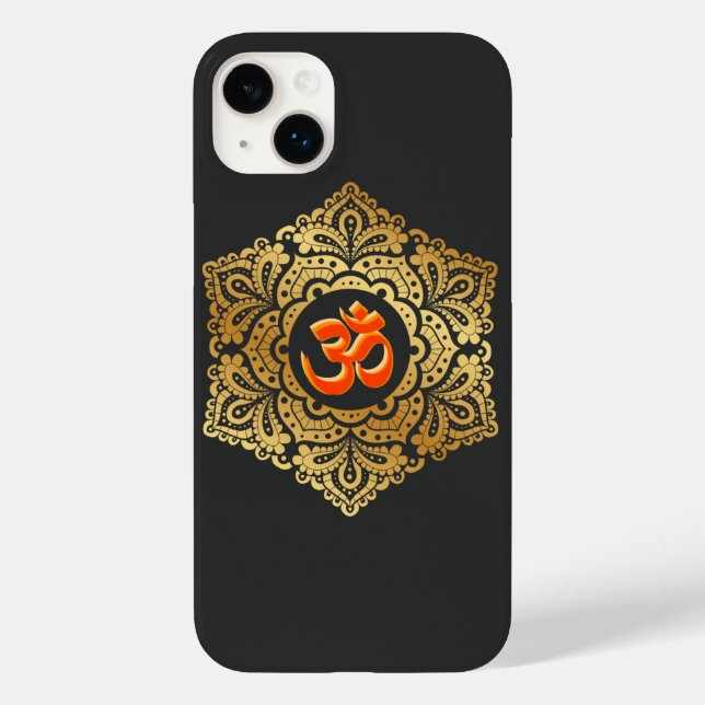 Om Mandal Hindu Sign Case-Mate iPhone Hülle (Rückseite)