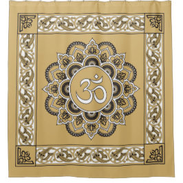 OM Mandala - Duschvorhang