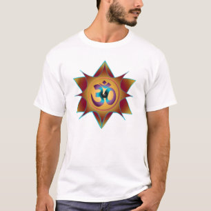 OM-Mandala-Erdschatten T-Shirt