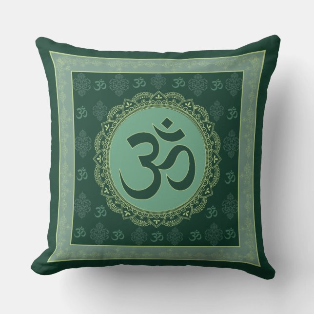 OM Mandala - Pillow Kissen (Vorderseite)