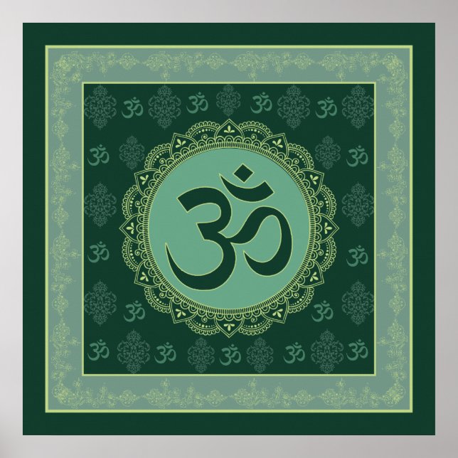 OM Mandala - Poster (Vorne)