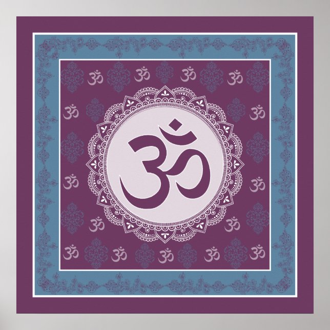 OM Mandala - Poster (Vorne)