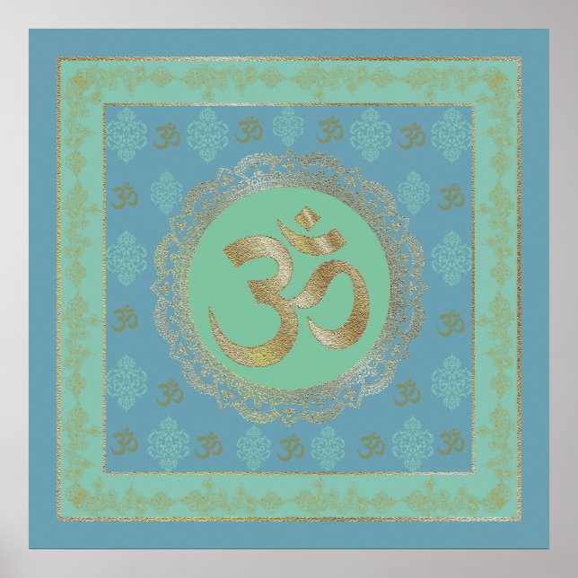 OM Mandala - Poster (Vorne)