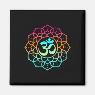 Om Mandala Spirituelles Zen Yoga Buddhistisches Me Magnet