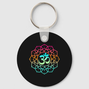 Om Mandala Spirituelles Zen Yoga Buddhistisches Me Schlüsselanhänger