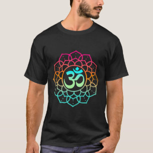 Om Mandala Spirituelles Zen Yoga Buddhistisches Me T-Shirt