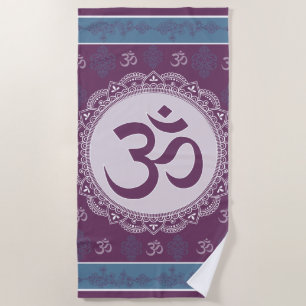 OM Mandala - Strandhandtuch