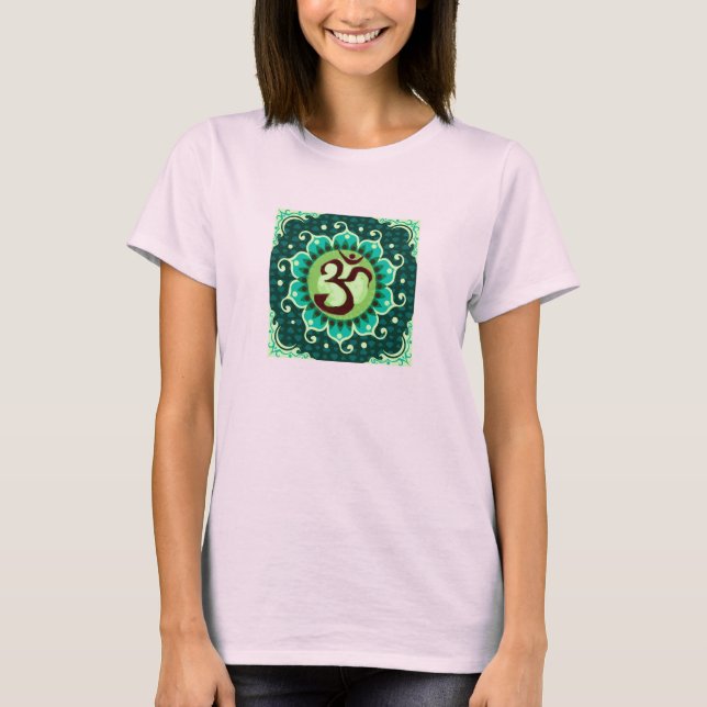 om mandala T-Shirt (Vorderseite)