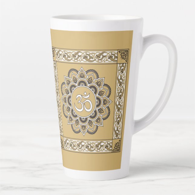 OM Mandala - Tasse des Kaffees, Cup (Rechts)