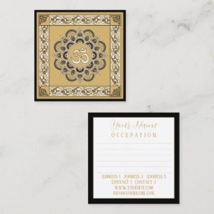 OM Mandala - Visitenkarte