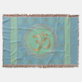 OM Mandala - Werft Blanket Decke