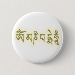 Om Mani Padme Hum Button