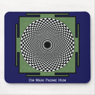 Om Mani Padme Hum chant Mousepad