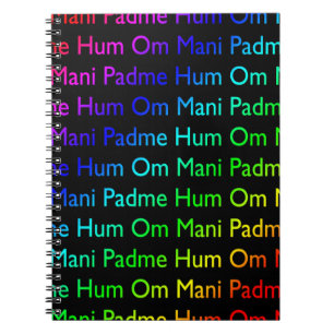 Om Mani Padme Hum Notizblock