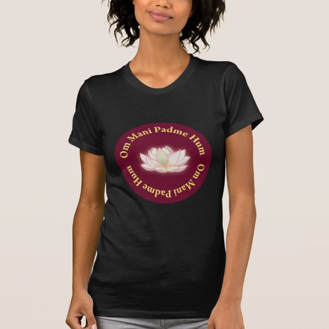 Om Mani Padme Hum T-Shirt (Vorderseite)