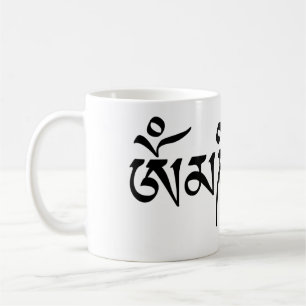 Om Mani Padme Hum tibetisch-buddhistisches Mantra Kaffeetasse