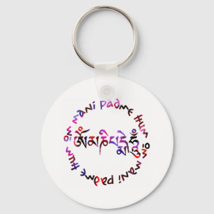 OM Mani padme Summen Schlüsselanhänger