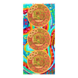 OM Mantra Om108 Werbekarte