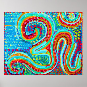 OM MANTRA: Om 108 mal und andere Mantras Poster