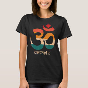 Om Meditation Symbol Namaste Hindu Lotus Buddhismu T-Shirt