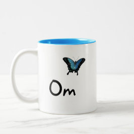 Om mit Schmetterling - Tasse