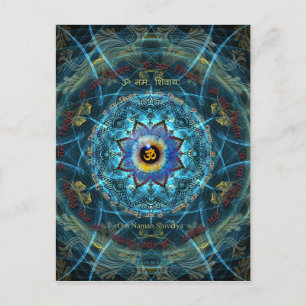 "Om Namah Shivaya" - Die wahre Identität - Sie sel Postkarte