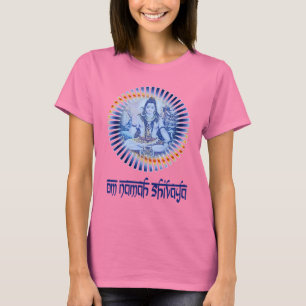 OM Namah Shivaya (dunkle Beschriftung) T-Shirt
