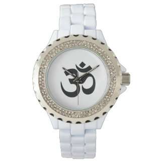 Om Namah Shivaya Om Shanti Om Om Symbol ॐ Frieden Armbanduhr