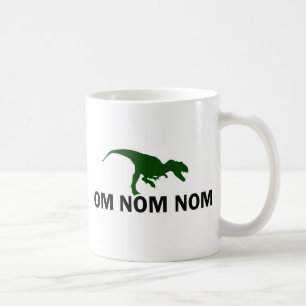 Om Nom Nom Dinosaur Rawr ist Hunger Kaffeetasse