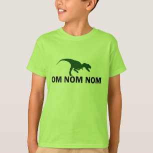 Om Nom Nom Dinosaur Rawr ist Hunger T-Shirt