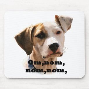 Om, nom, nom, nom, mousepad