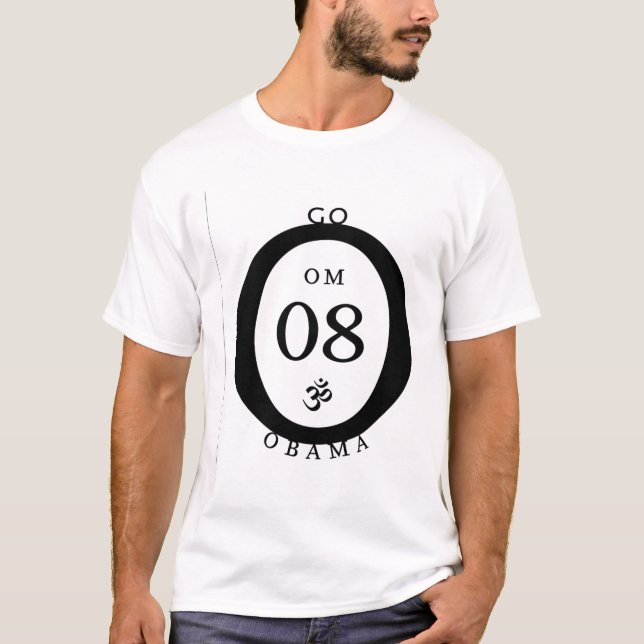 OM OBAMA T-Shirt (Vorderseite)