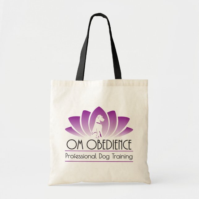 Om Obedience Tote Tag Tragetasche (Vorne)