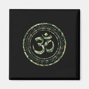 Om Ohm Aum Symbol Spiritual Yoga _6 Magnet