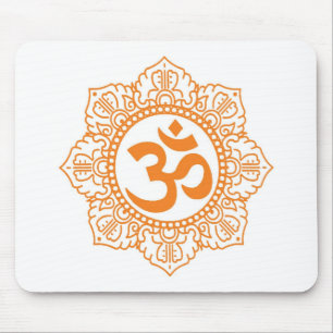 OM - Ohm - Om-Symbol Mousepad