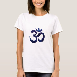 Om Ohm Symbol Signature Yoga Meditation Zen T-Shirt