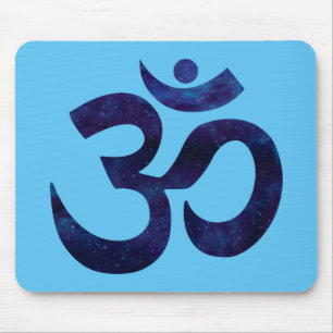 Om Ohm Symbol Zeichen Yoga Meditation Zen Mousepad