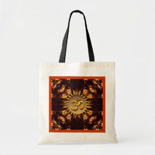 OM (Om) Batik-Feuertasche Tragetasche